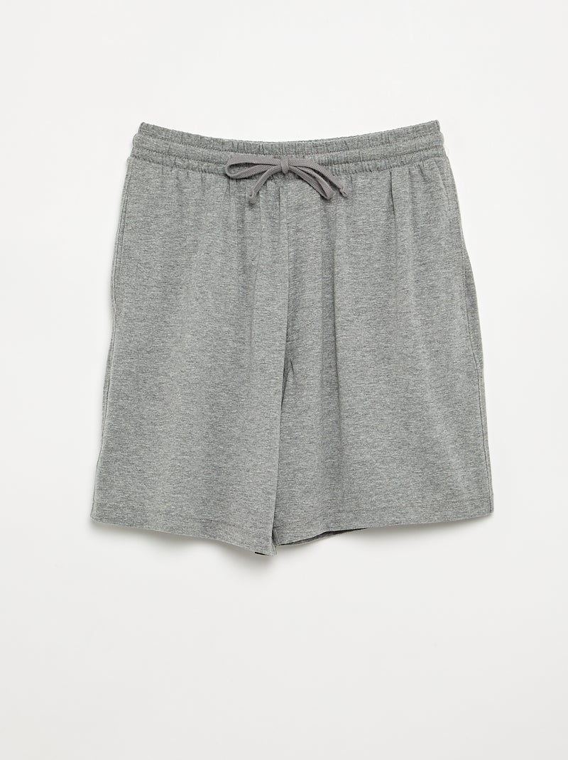 Pack de 2 pantalones cortos de noche Kaki - Kiabi