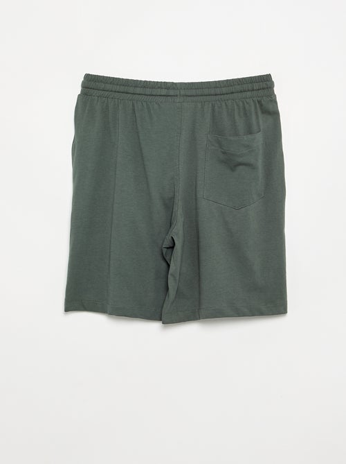 Pack de 2 pantalones cortos de noche - Kiabi