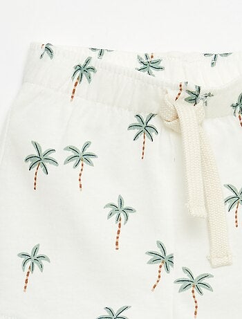 Pack de 2 pantalones cortos de punto