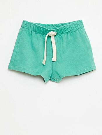 Pack de 2 pantalones cortos de punto