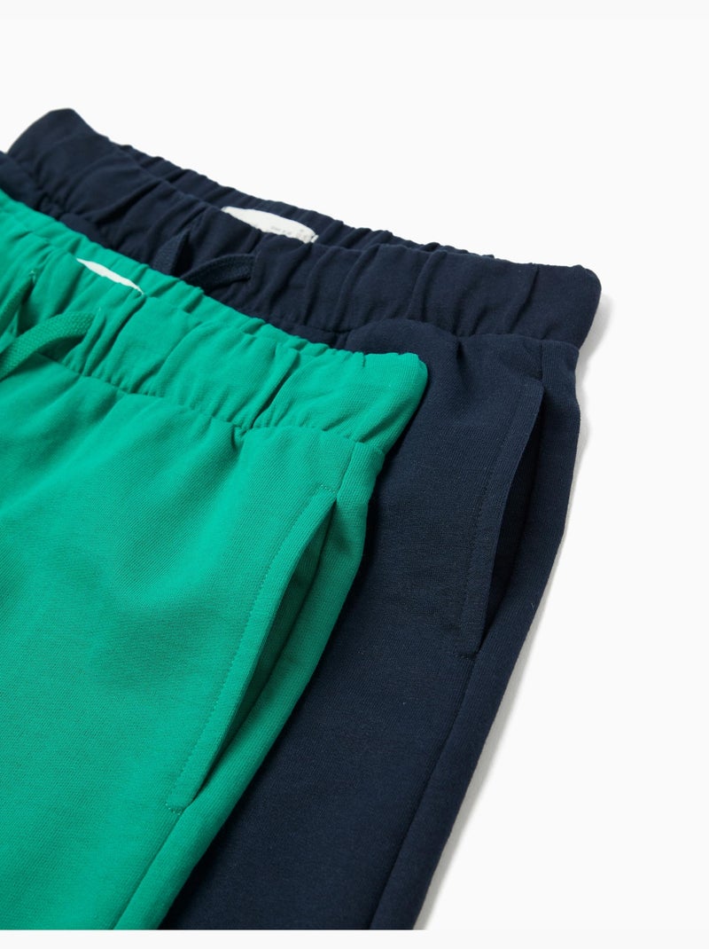 Pack de 2 pantalones cortos, MO Fashion Verde - Kiabi