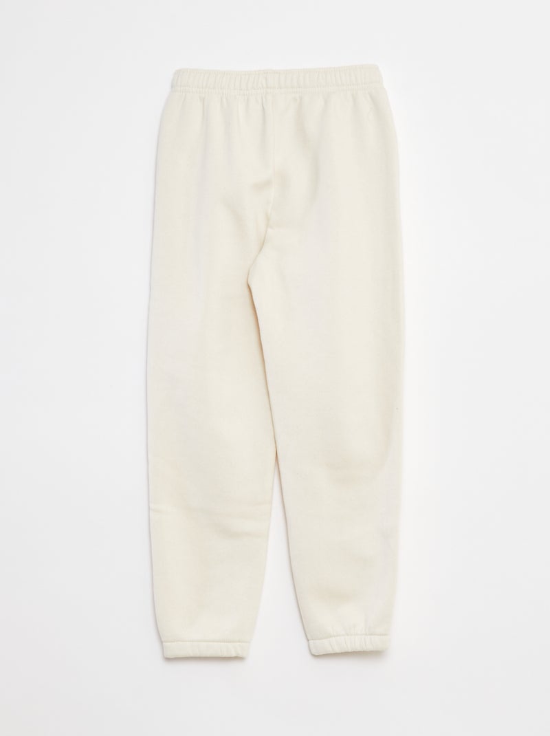 Pack de 2 pantalones de chándal Beige - Kiabi