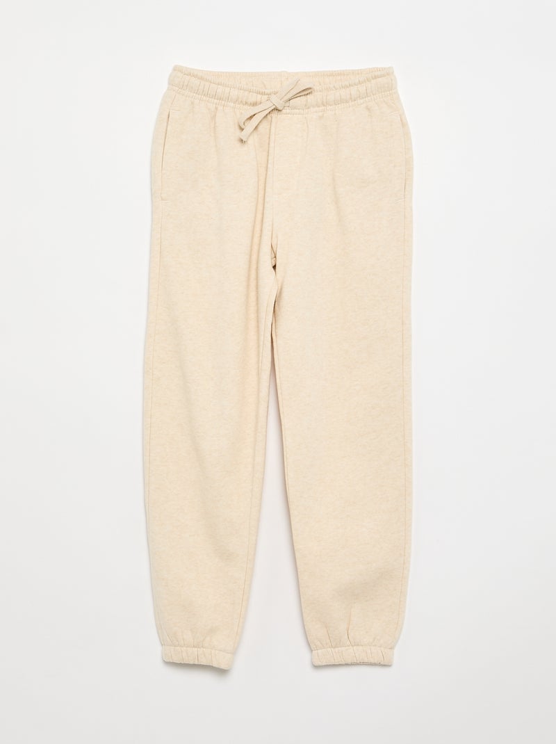 Pack de 2 pantalones de chándal Beige - Kiabi