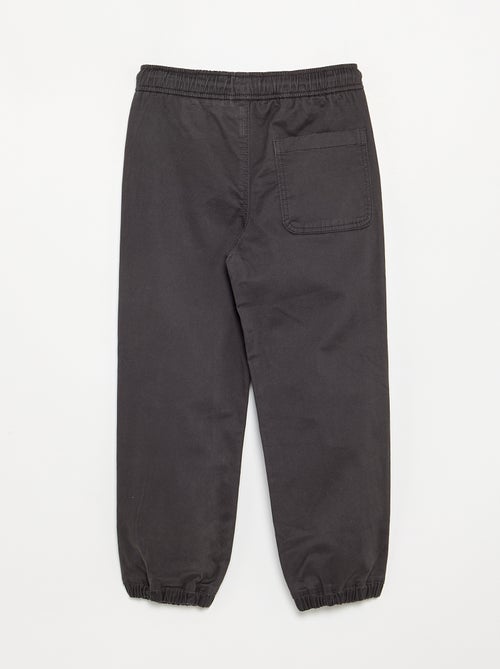 Pack de 2 pantalones de chándal de sarga - Kiabi
