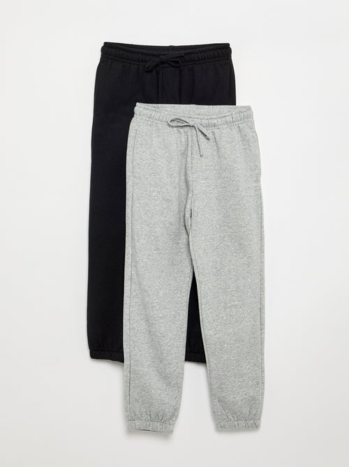 Pack de 2 pantalones de chándal - Kiabi Pack de 2 pantalones de chándal - Kiabi