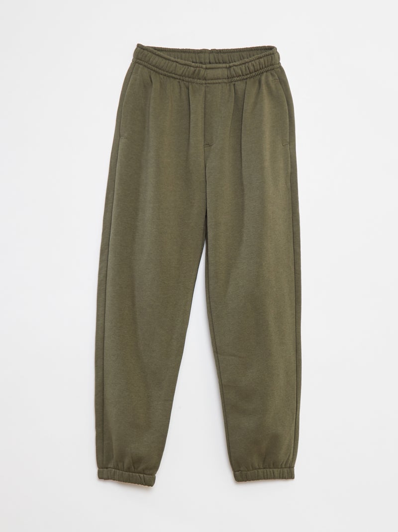 Pack de 2 pantalones de chándal Kaki - Kiabi
