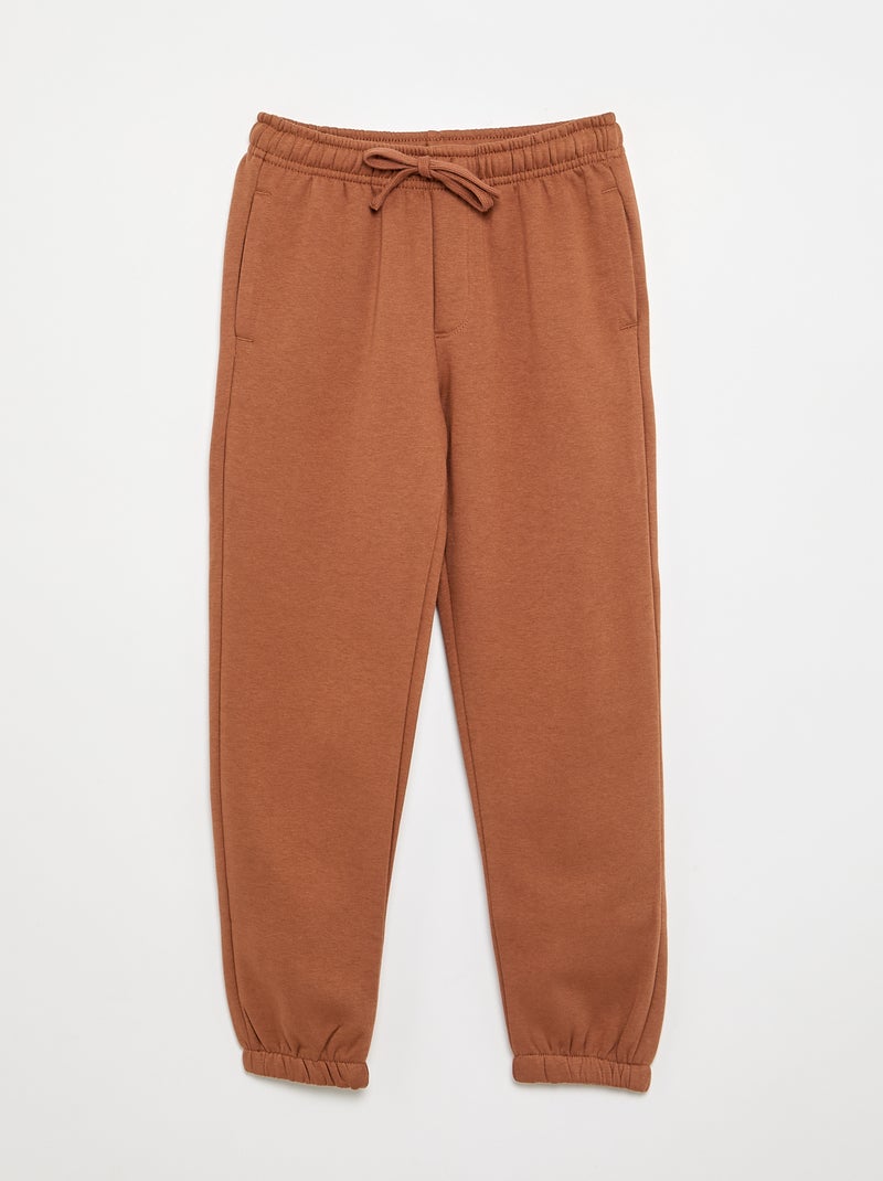 Pack de 2 pantalones de chándal Marron - Kiabi