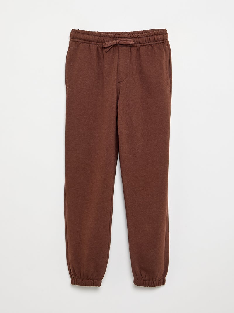 Pack de 2 pantalones de chándal Marron - Kiabi