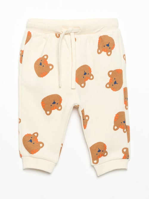 Pack de 2 pantalones de felpa - Kiabi