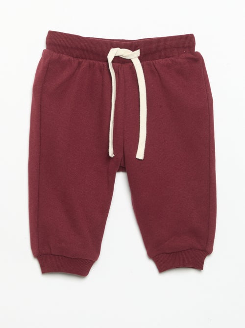 Pack de 2 pantalones de felpa - Kiabi