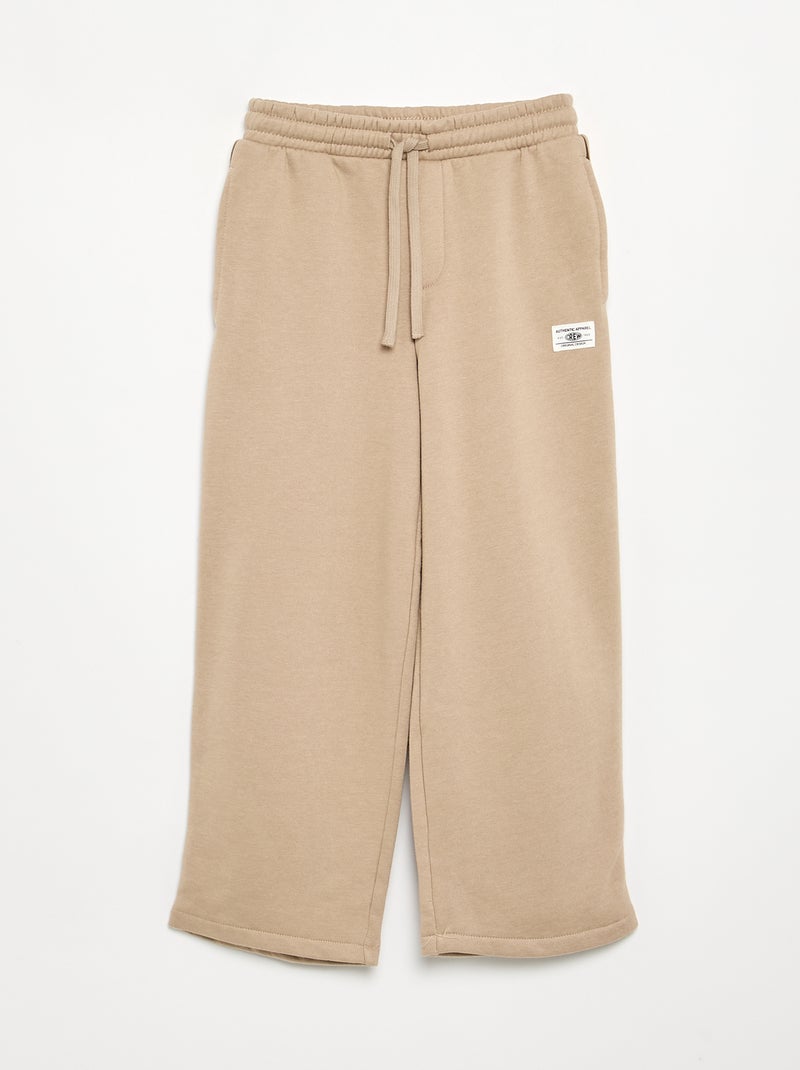 Pack de 2 pantalones de forro polar Beige - Kiabi