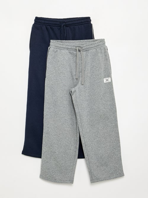Pack de 2 pantalones de forro polar - Kiabi