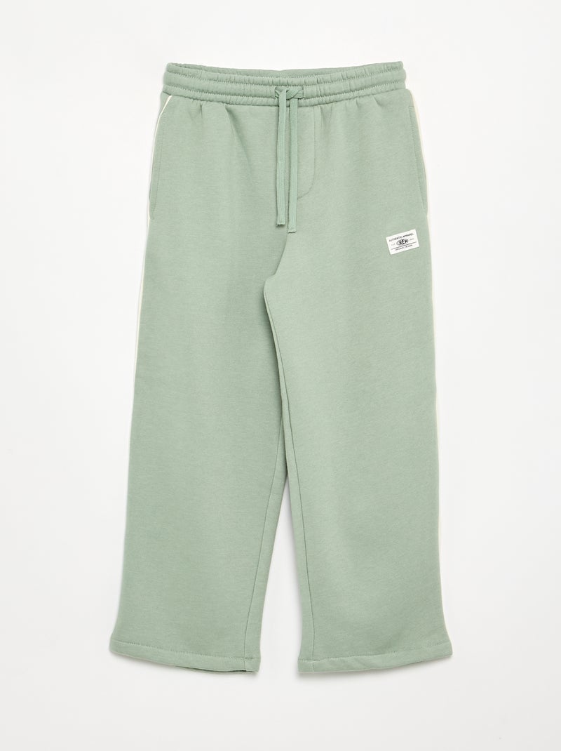 Pack de 2 pantalones de forro polar Verde - Kiabi