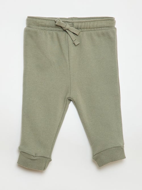 Pack de 2 pantalones de jogging en felpa - Kiabi