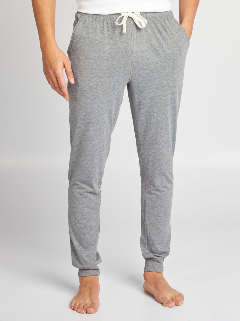 Pack de 2 pantalones de pijama. NEGRO - Kiabi