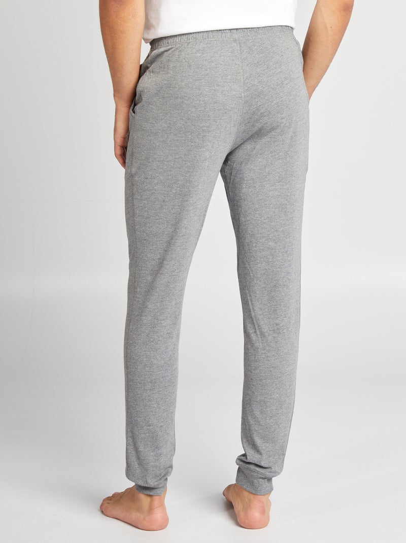 Pack de 2 pantalones de pijama. NEGRO - Kiabi