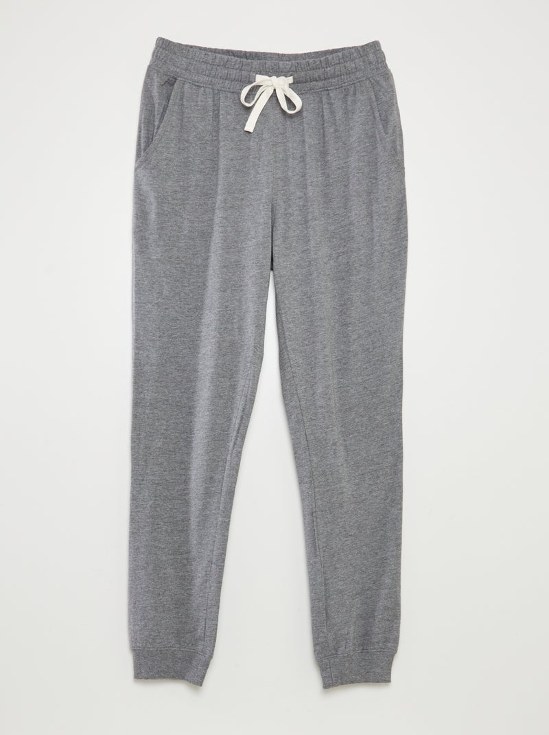 Pack de 2 pantalones de pijama. NEGRO - Kiabi
