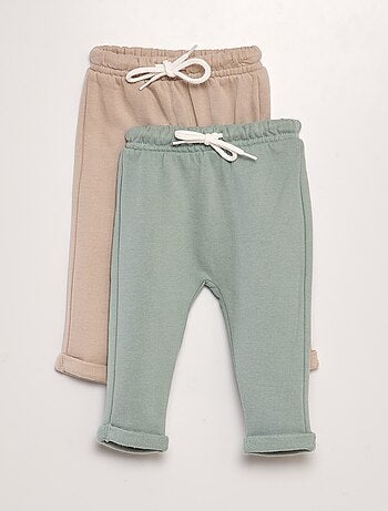 Pack de 2 pantalones estilo sarouel