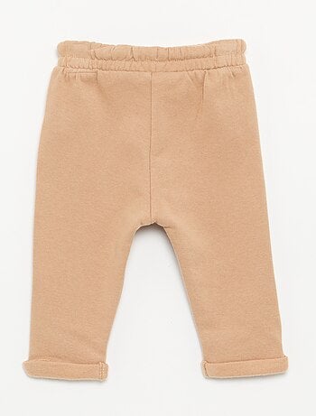 Pack de 2 pantalones forma sarouel de felpa