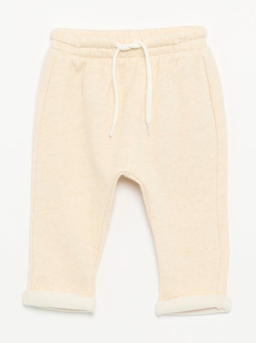 Pack de 2 pantalones forma sarouel de felpa - Kiabi Pack de 2 pantalones forma sarouel de felpa - Kiabi