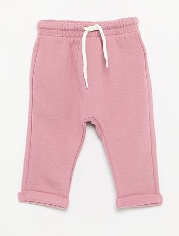 Pack de 2 pantalones forma sarouel de felpa
