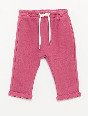 Pack de 2 pantalones forma sarouel de felpa