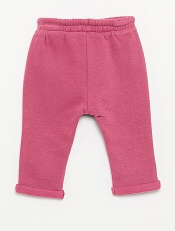 Pack de 2 pantalones forma sarouel de felpa