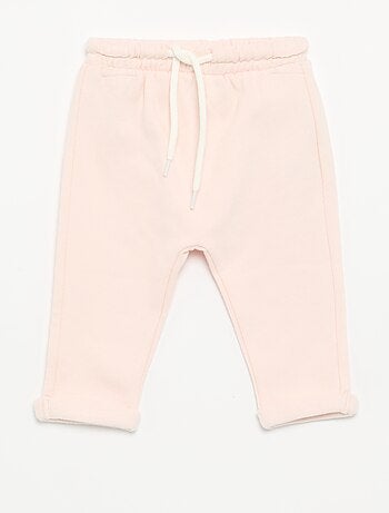 Pack de 2 pantalones forma sarouel de felpa