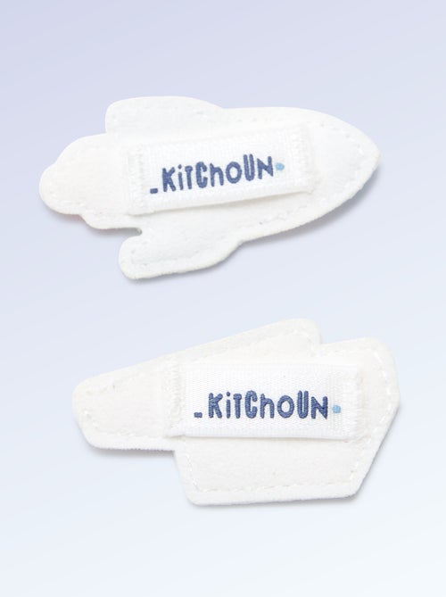 Pack de 2 parches deslizantes para personalizar tus zapatillas 'Kitchoun' - Kiabi Pack de 2 parches deslizantes para personalizar tus zapatillas 'Kitchoun' - Kiabi