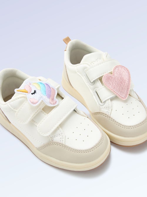 Pack de 2 parches deslizantes para personalizar tus zapatillas 'Kitchoun' - Kiabi