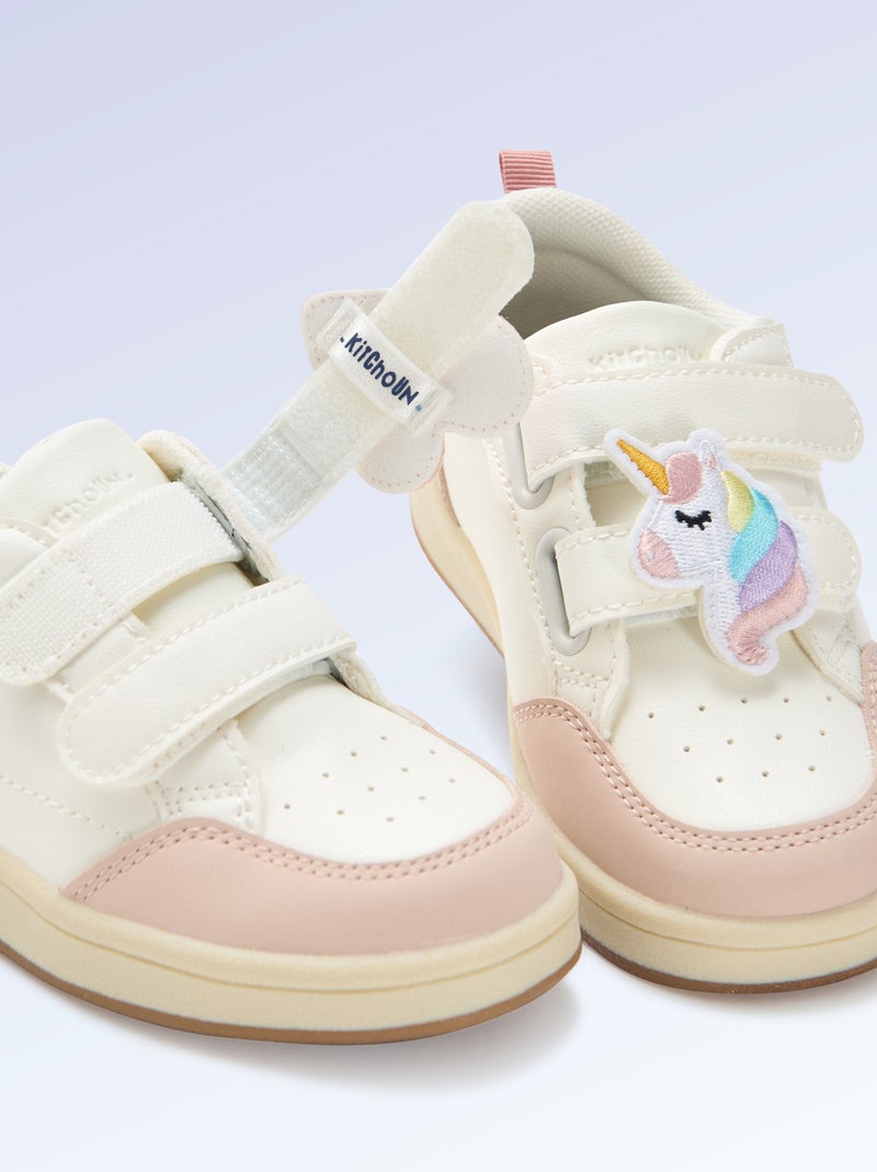 Pack de 2 parches deslizantes para personalizar tus zapatillas 'Kitchoun' Naranja - Kiabi