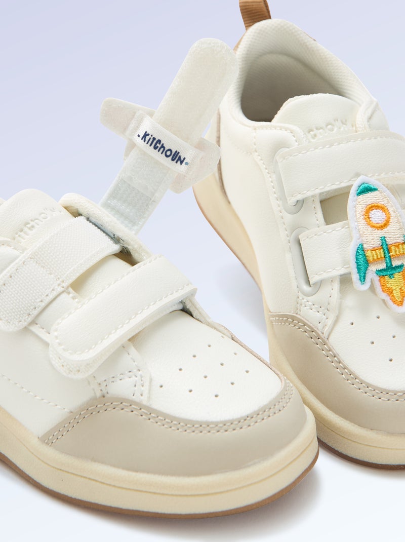 Pack de 2 parches para personalizar tus zapatillas 'Kitchoun' Azul - Kiabi
