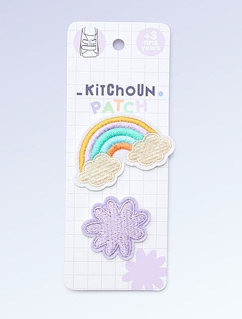Pack de 2 parches deslizantes para personalizar tus zapatillas 'Kitchoun'