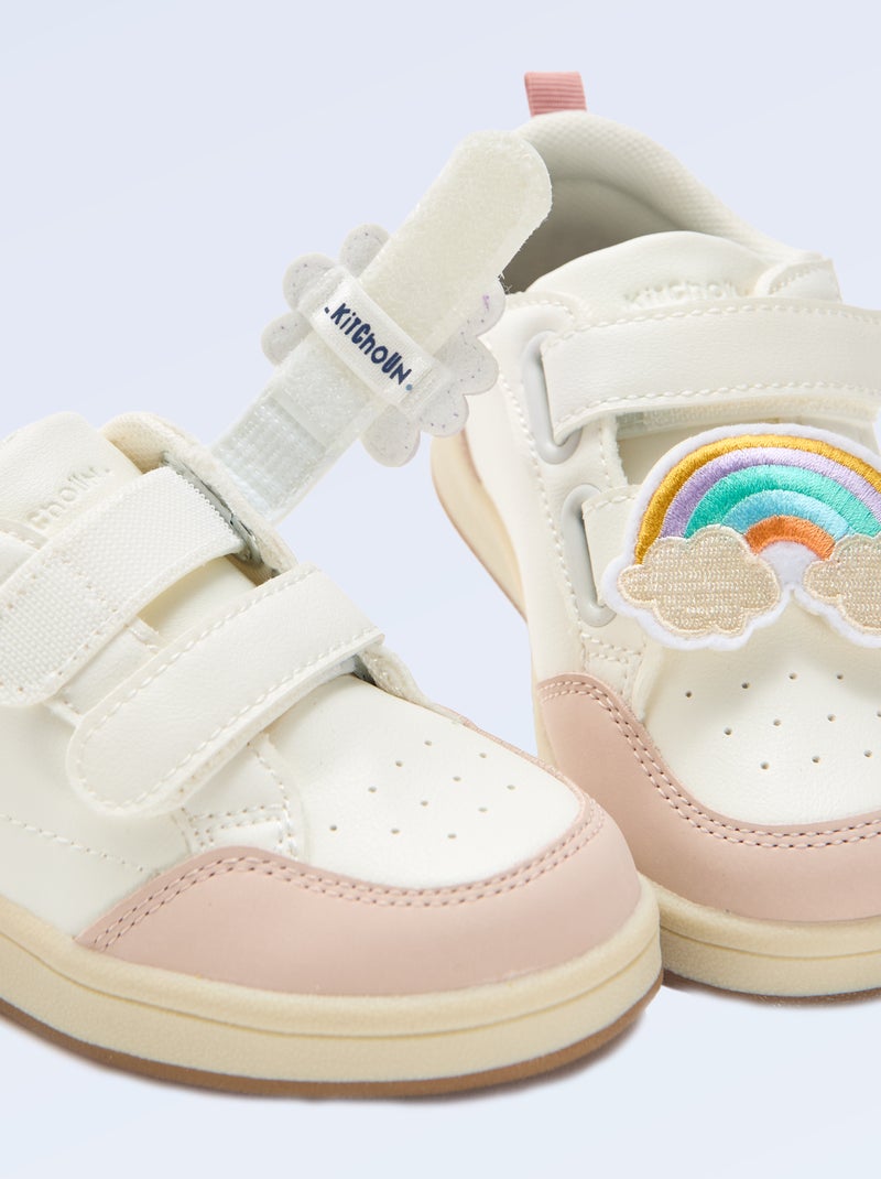 Pack de 2 parches para personalizar tus zapatillas 'Kitchoun' Rosa - Kiabi