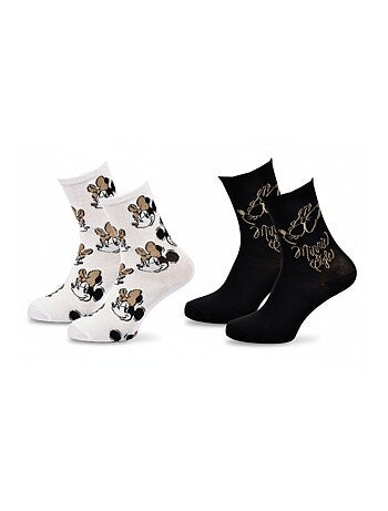 Pack de 2 pares calcetines mujer DISNEY MINNIE