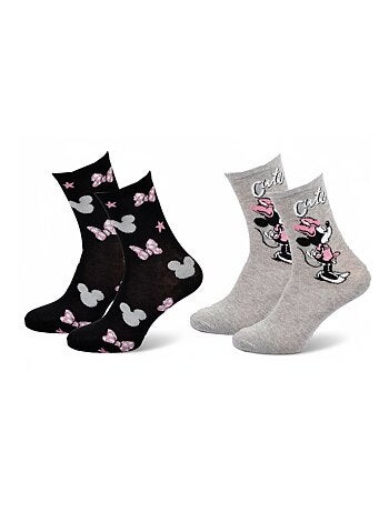 Pack de 2 pares calcetines mujer DISNEY MINNIE