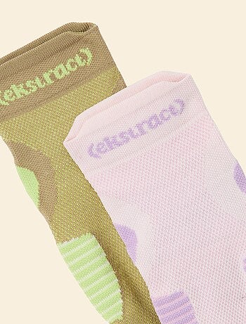 Ekstract - Pack de 2 pares de calcetines altos