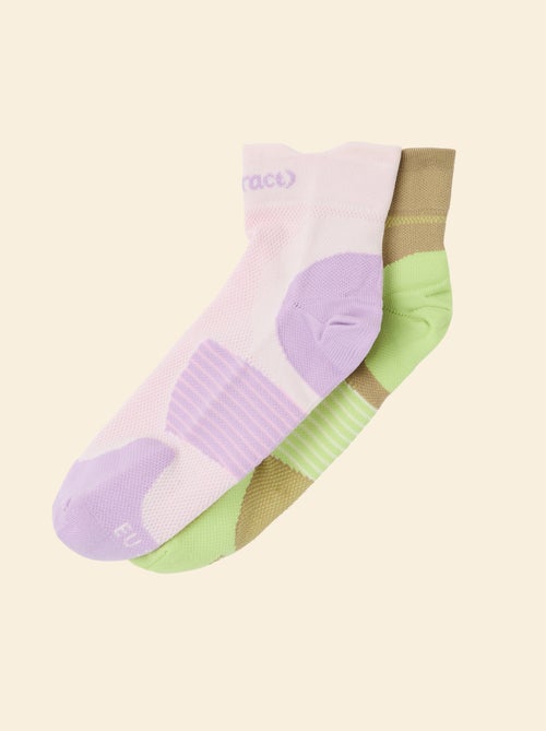 Pack de 2 pares de calcetines altos - (ekstract) - Kiabi Pack de 2 pares de calcetines altos - (ekstract) - Kiabi