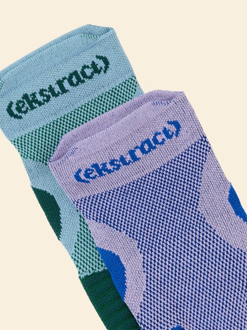 Pack de 2 pares de calcetines altos - (ekstract) - Kiabi Pack de 2 pares de calcetines altos - (ekstract) - Kiabi