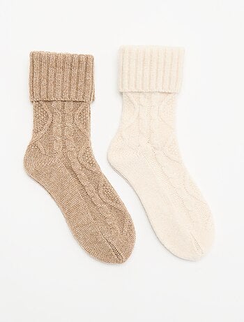 Pack de 2 pares de calcetines