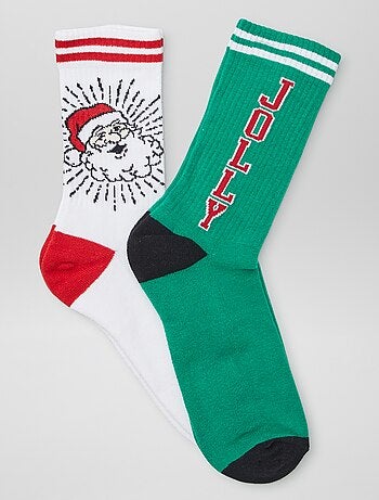 Pack de 2 pares de calcetines