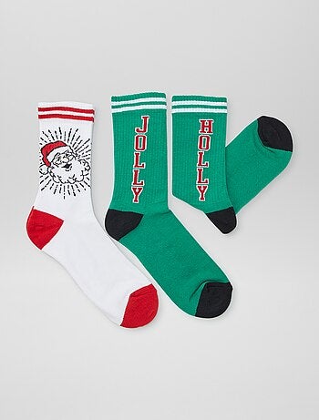 Pack de 2 pares de calcetines