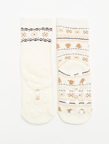 Pack de 2 pares de calcetines cálidos