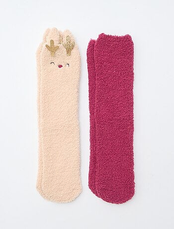 Pack de 2 pares de calcetines cálidos