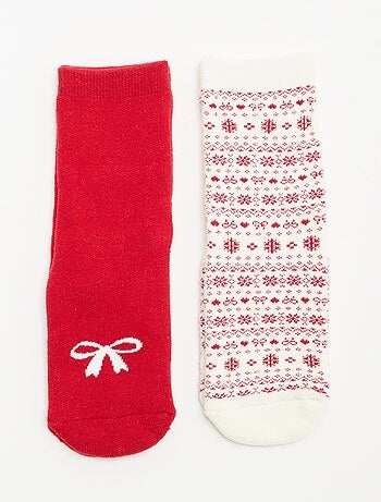 Pack de 2 pares de calcetines cálidos