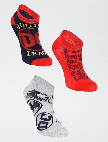 Pack de 2 pares de calcetines 'DC Comics'
