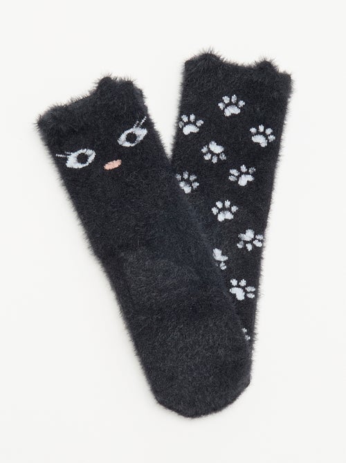 Pack de 2 pares de calcetines de fantasía - Kiabi