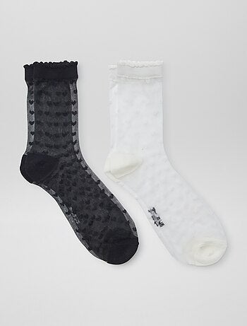Pack de 2 pares de calcetines de gasa