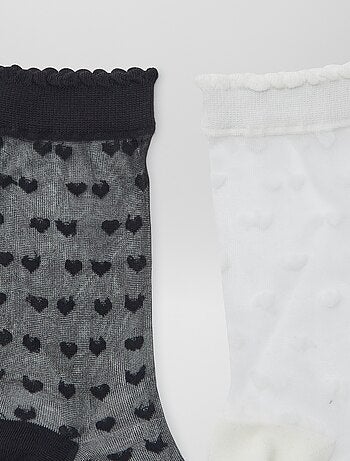 Pack de 2 pares de calcetines de gasa