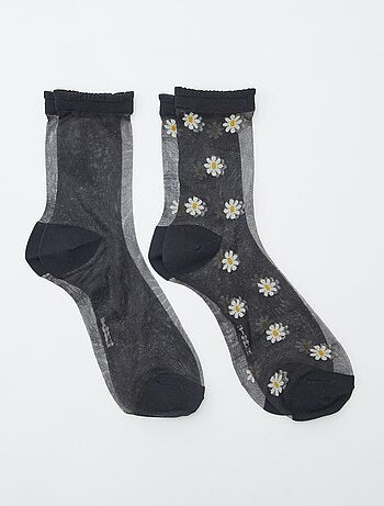 Pack de 2 pares de calcetines de gasa